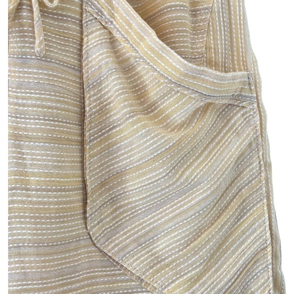 FREE PEOPLE Sweet Escape Drawstring Pant in Cream Size S - Picture 7 of 12